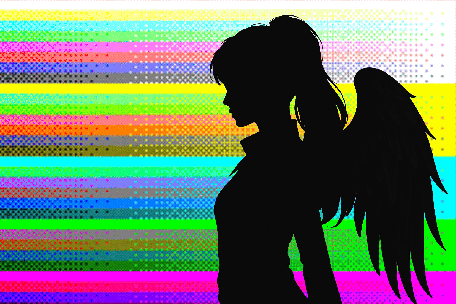 Spectrum Angel in Black