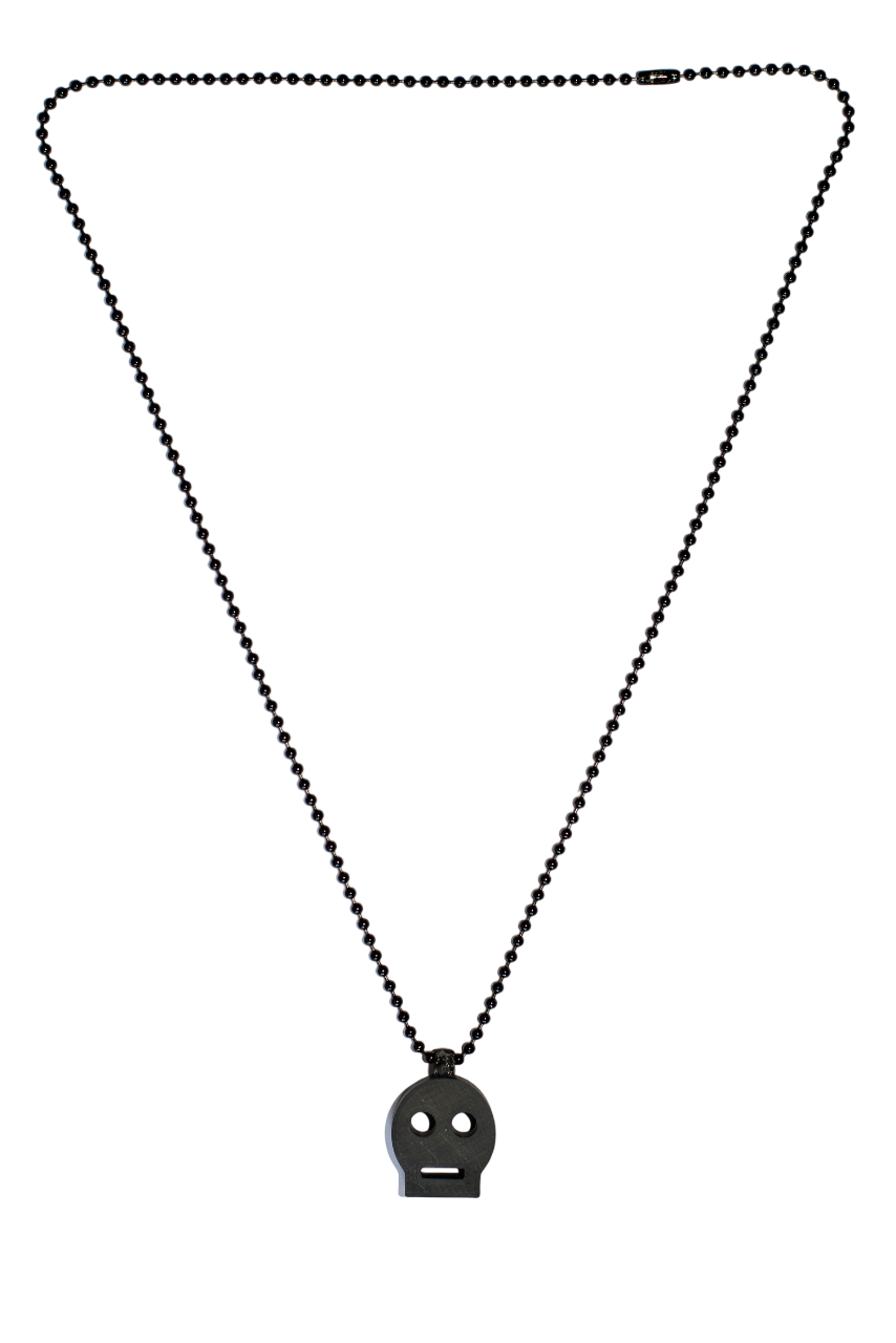 Skull D1 Junior Black pendant